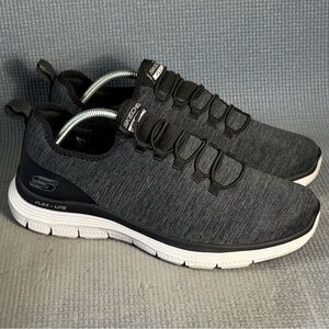 Skechers Men’s Flex Advantage 4.0 Contributor Slip On Athletic Shoes Sz 9.5 Wide